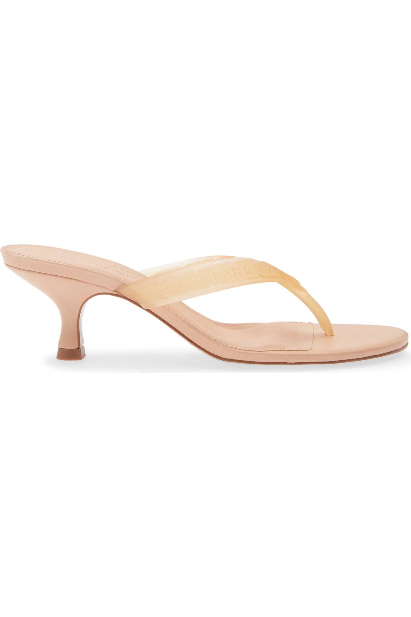 Rob Heel Sandal in Old Blush