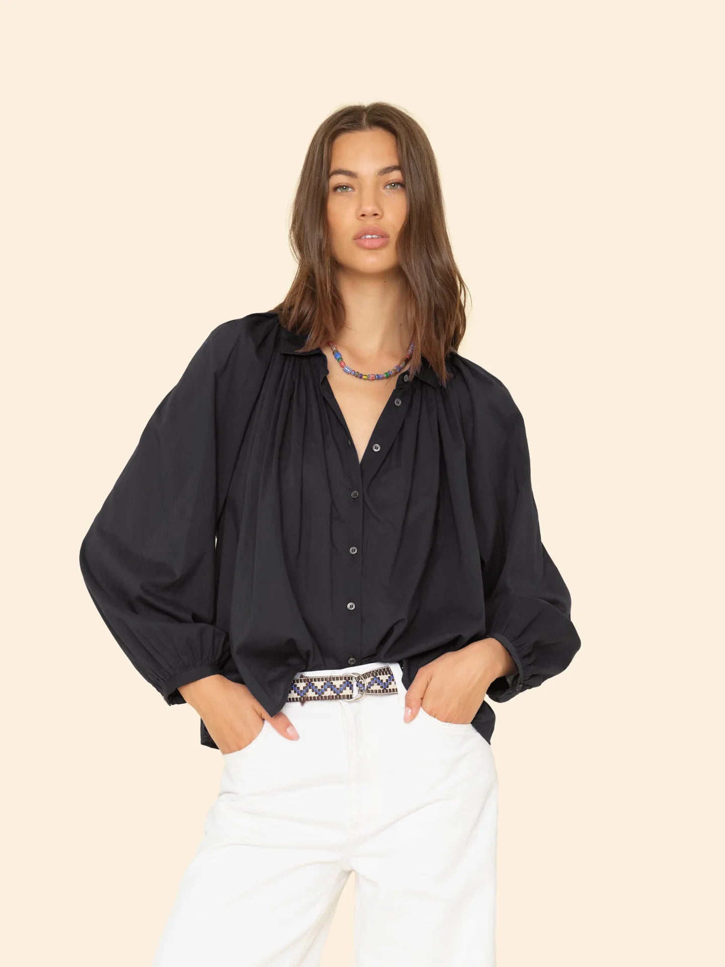 Fabienne Shirt in Obsidian