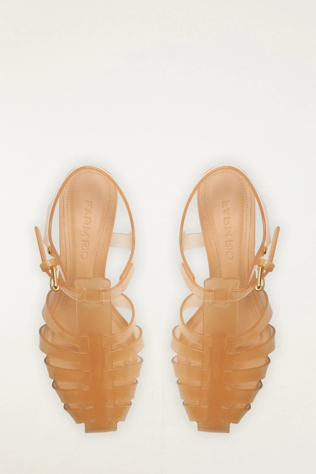 Fisherman Jelly Wedge Sandal in Blush