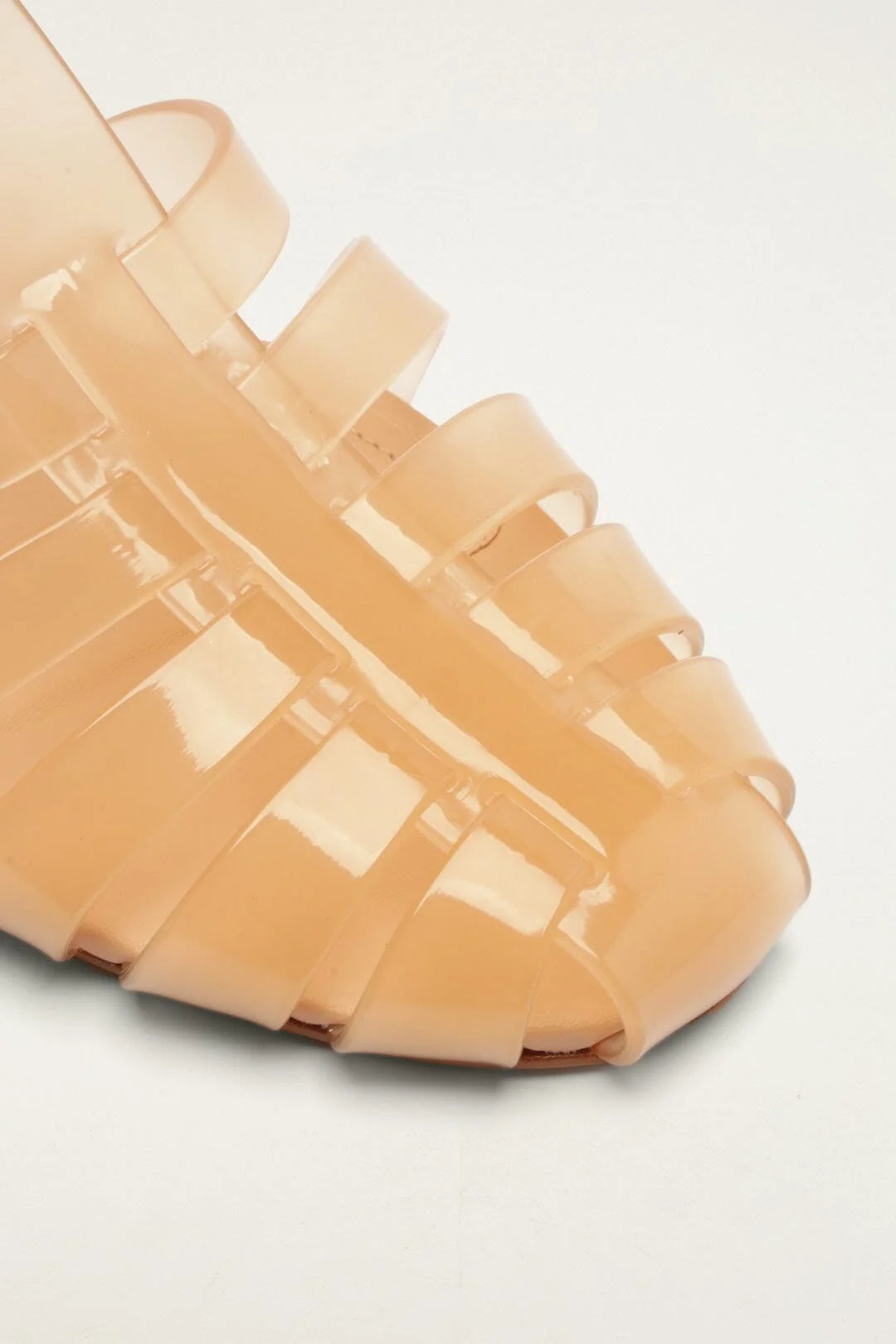 Fisherman Jelly Wedge Sandal in Blush