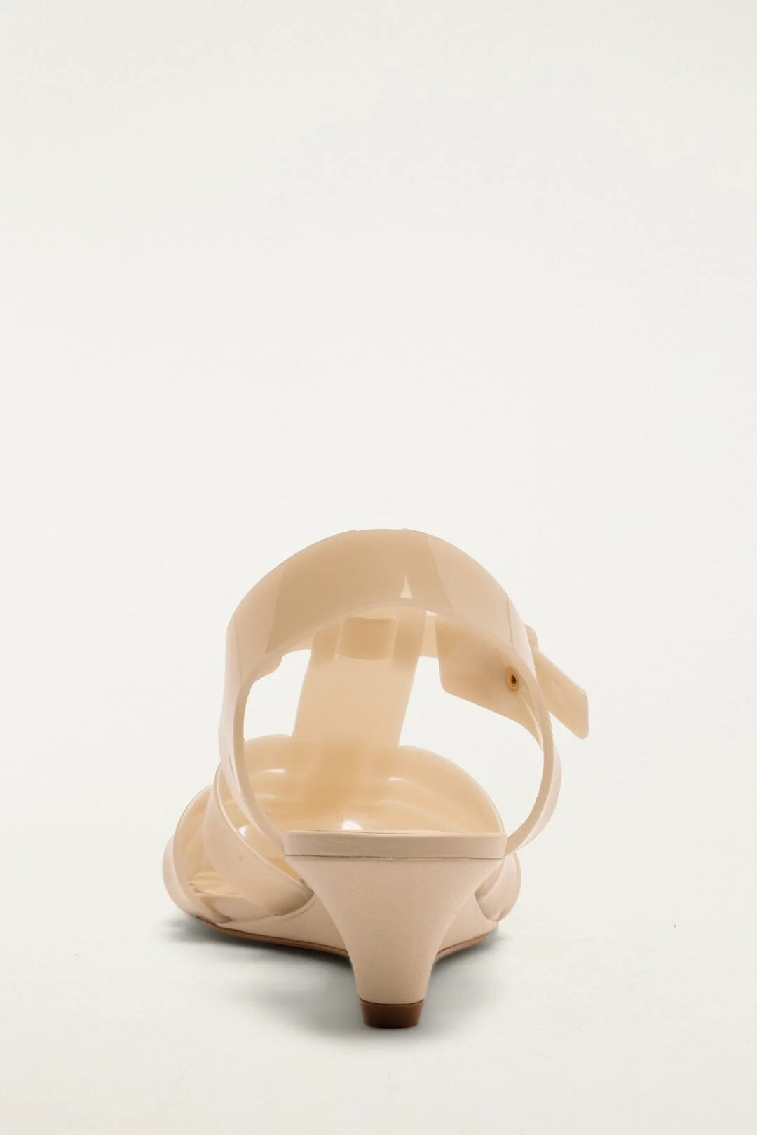 Fisherman Jelly Wedge Sandal in Ivory