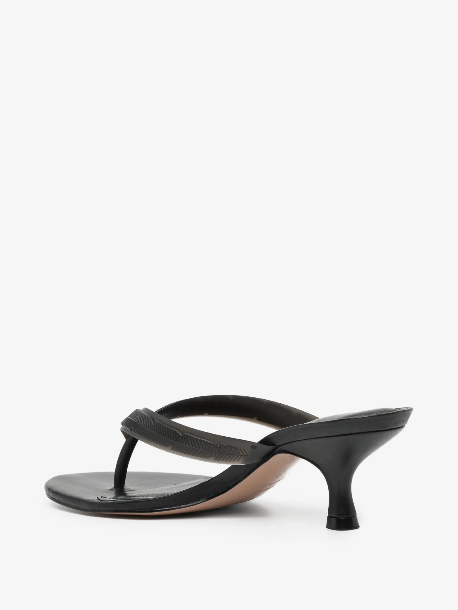 Rob Heel Sandal in Black