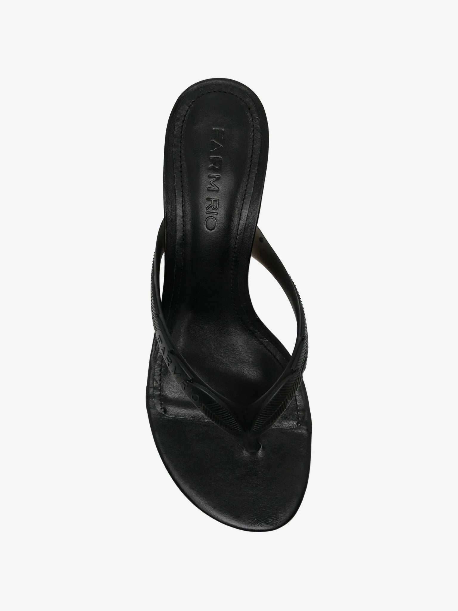 Rob Heel Sandal in Black