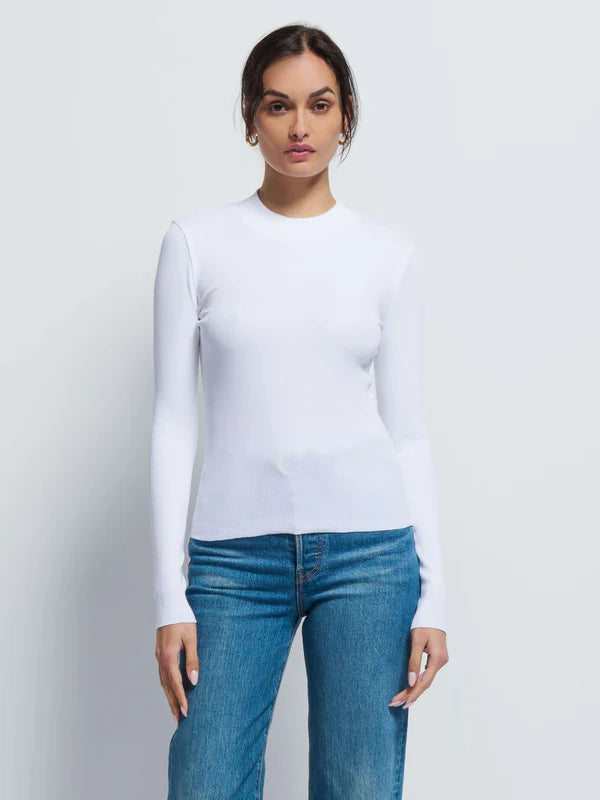 Gina Long Sleeve in White