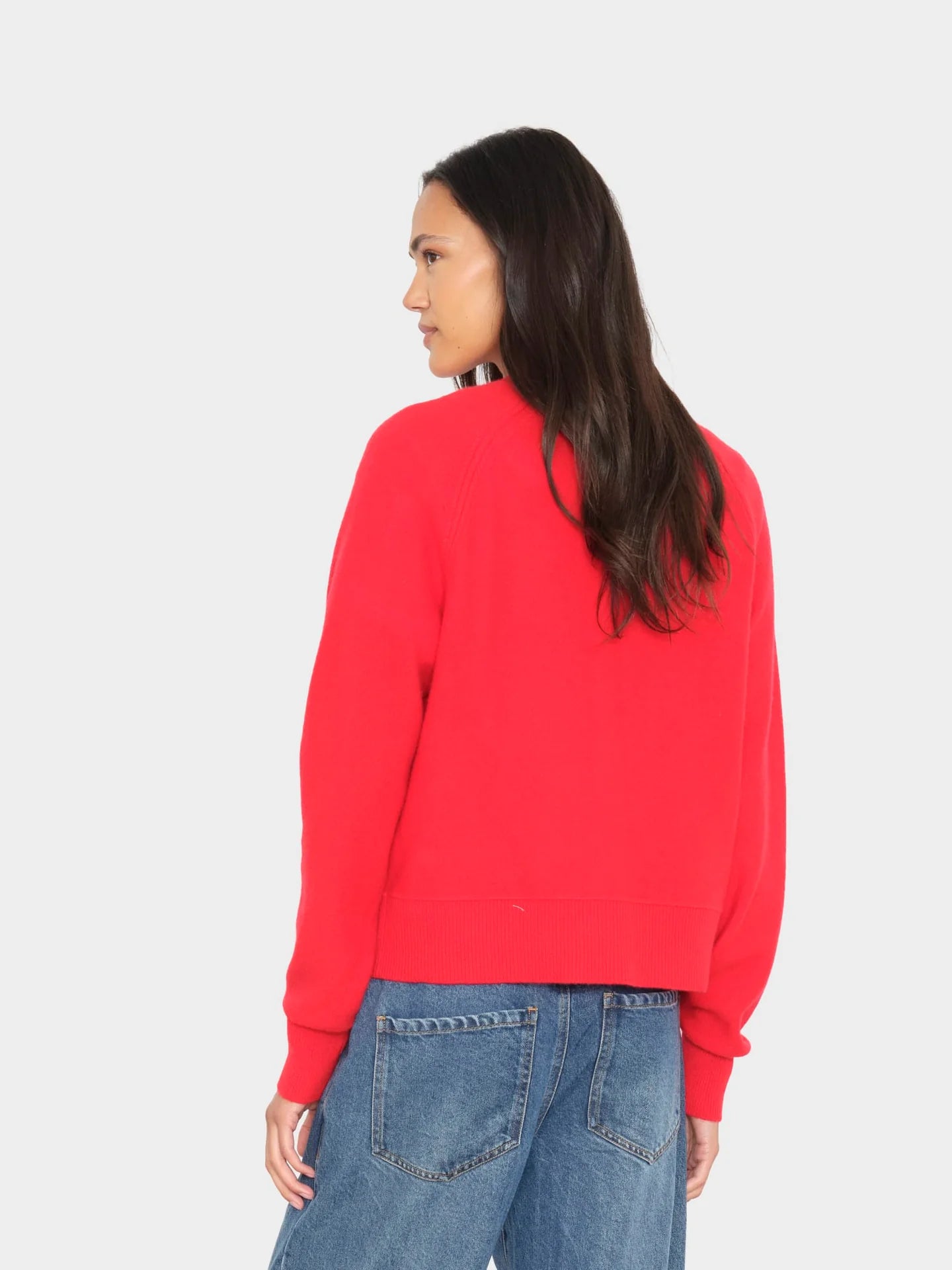 Griffin Sweater in Apple Red
