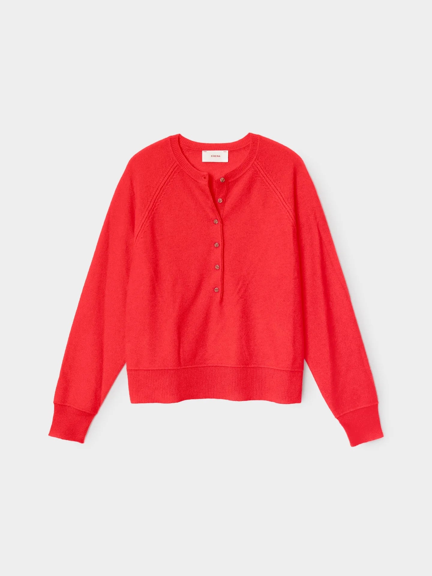 Griffin Sweater in Apple Red