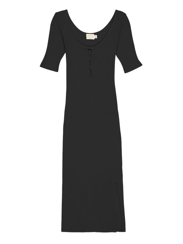 Haidee Dress in Jet Black