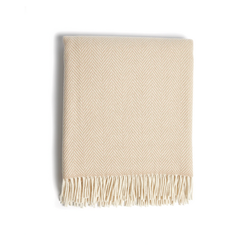 Heritage Throw in Bone