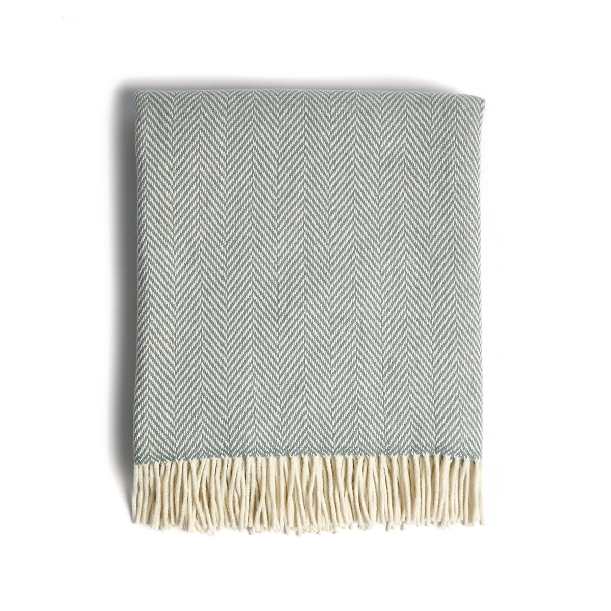 Heritage Throw in Seafoam