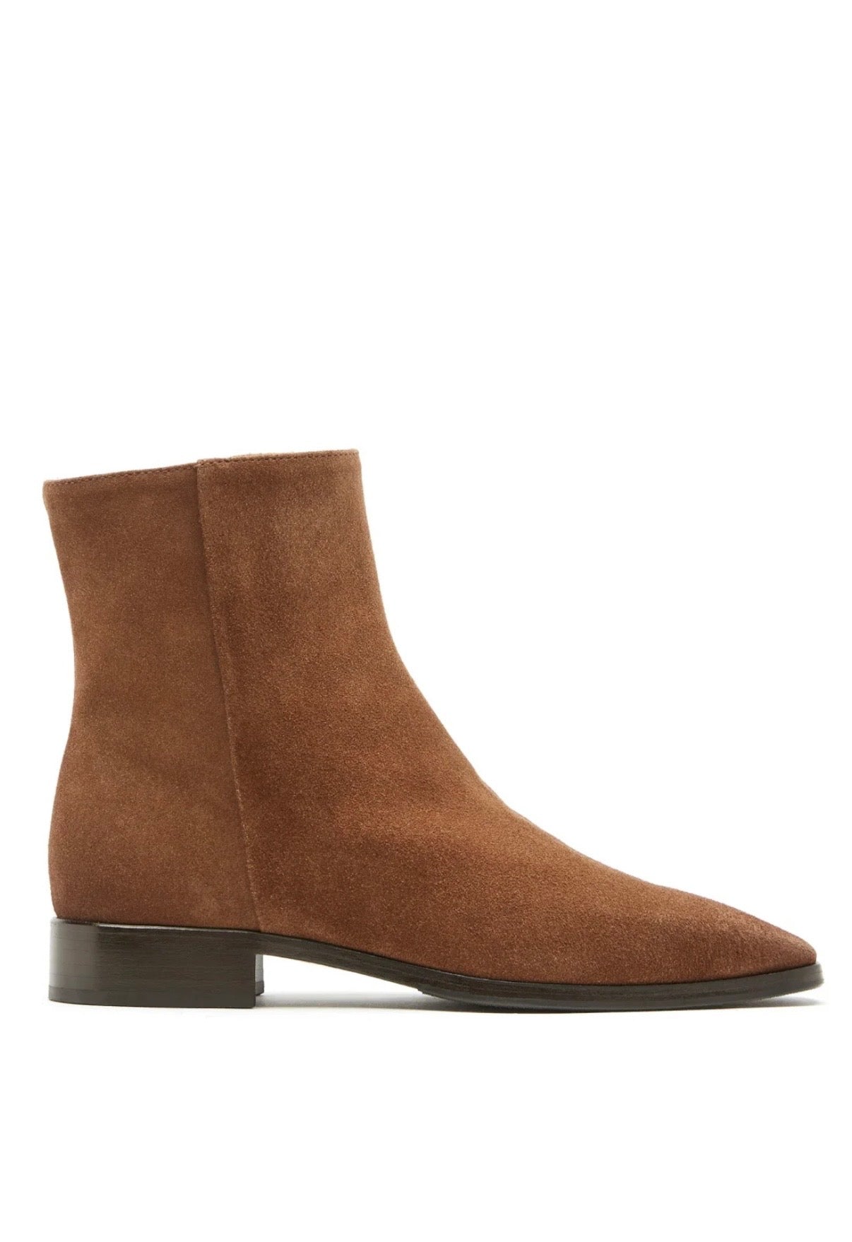 Tundra Suede Bootie in Caramel