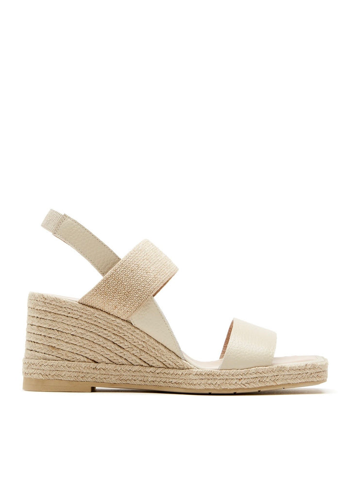 Rosemary Sandal in Milk Pebble