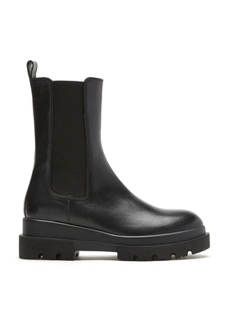 Blaise Leather Boot in Black