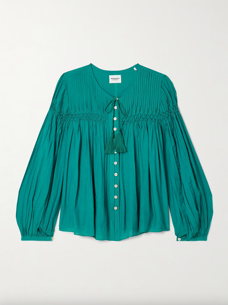 Abadi Top in Emerald