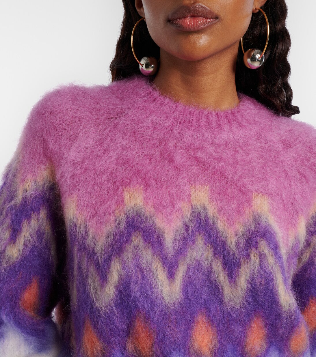 Ambre Pullover in Pink
