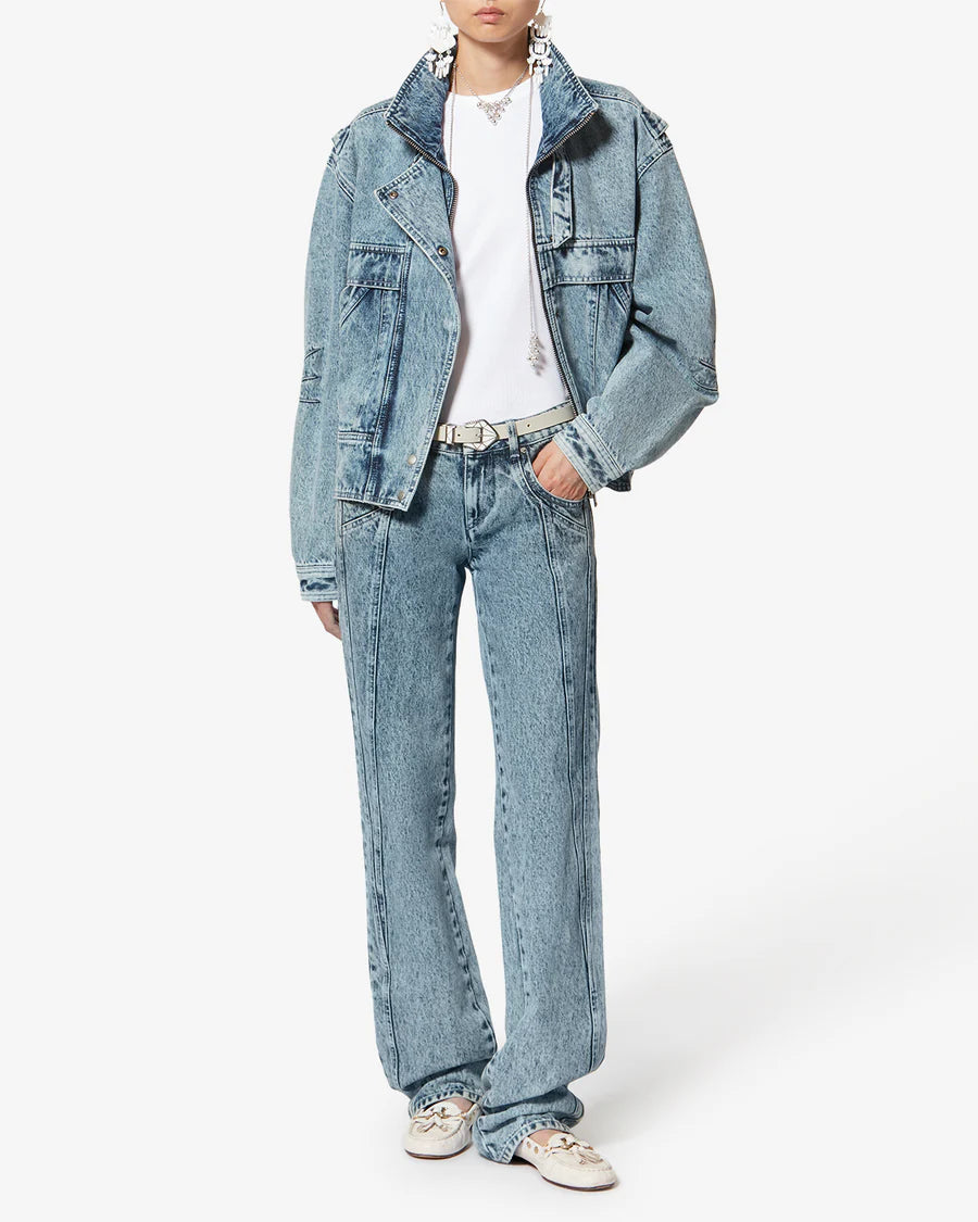 Joseline Jacket in Light Blue