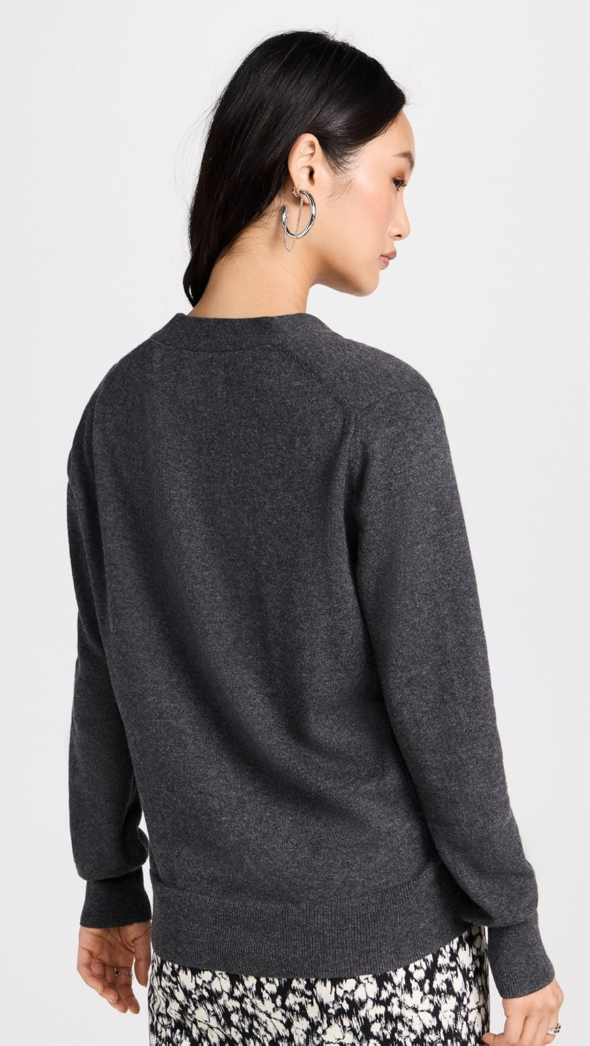 Karin Cardigan in Anthracite