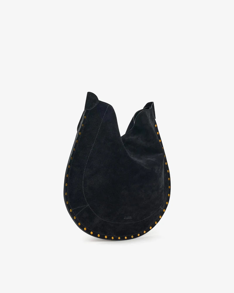 Oskan Hobo Soft Bag in Black