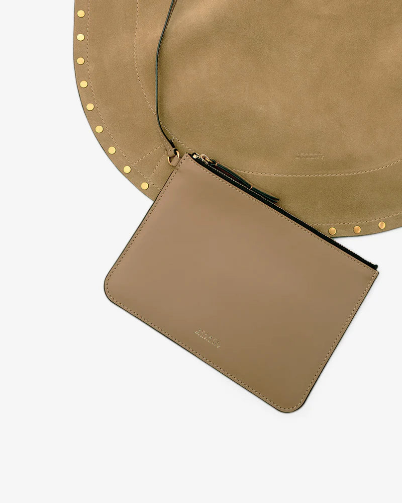Oskan Hobo Soft Bag in Taupe