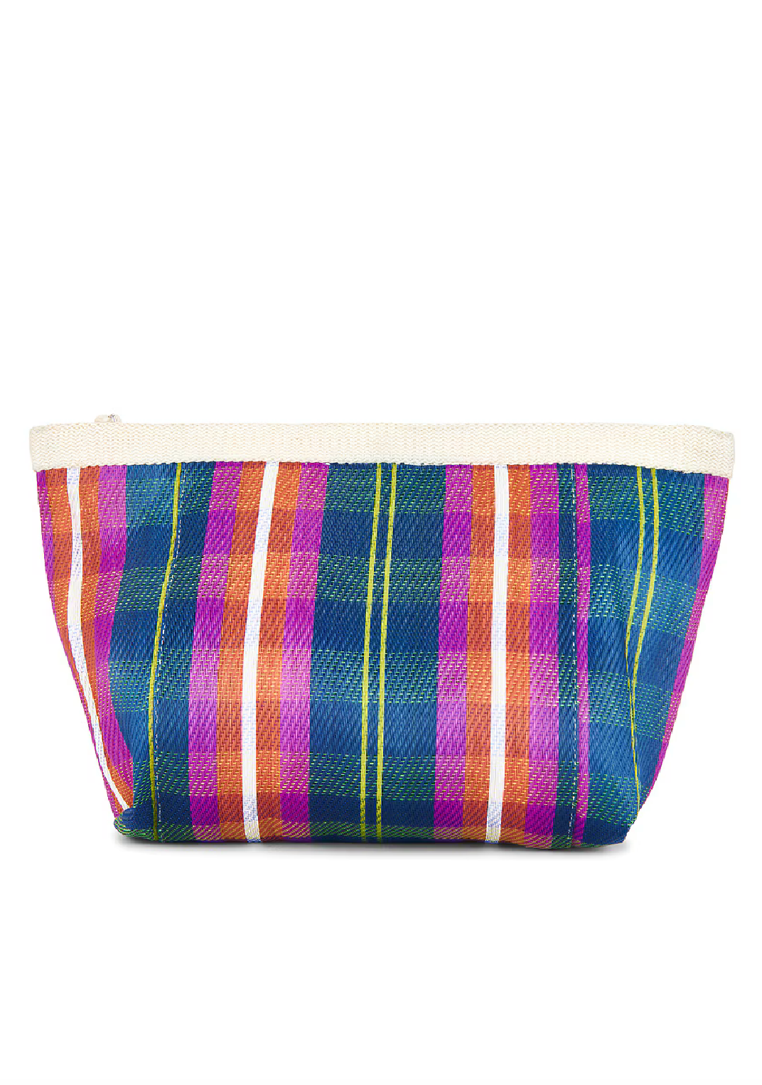 Powden Pouch in Navy/Orange
