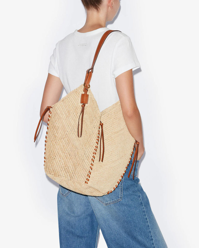 Tampa Bag in Natural/Cognac