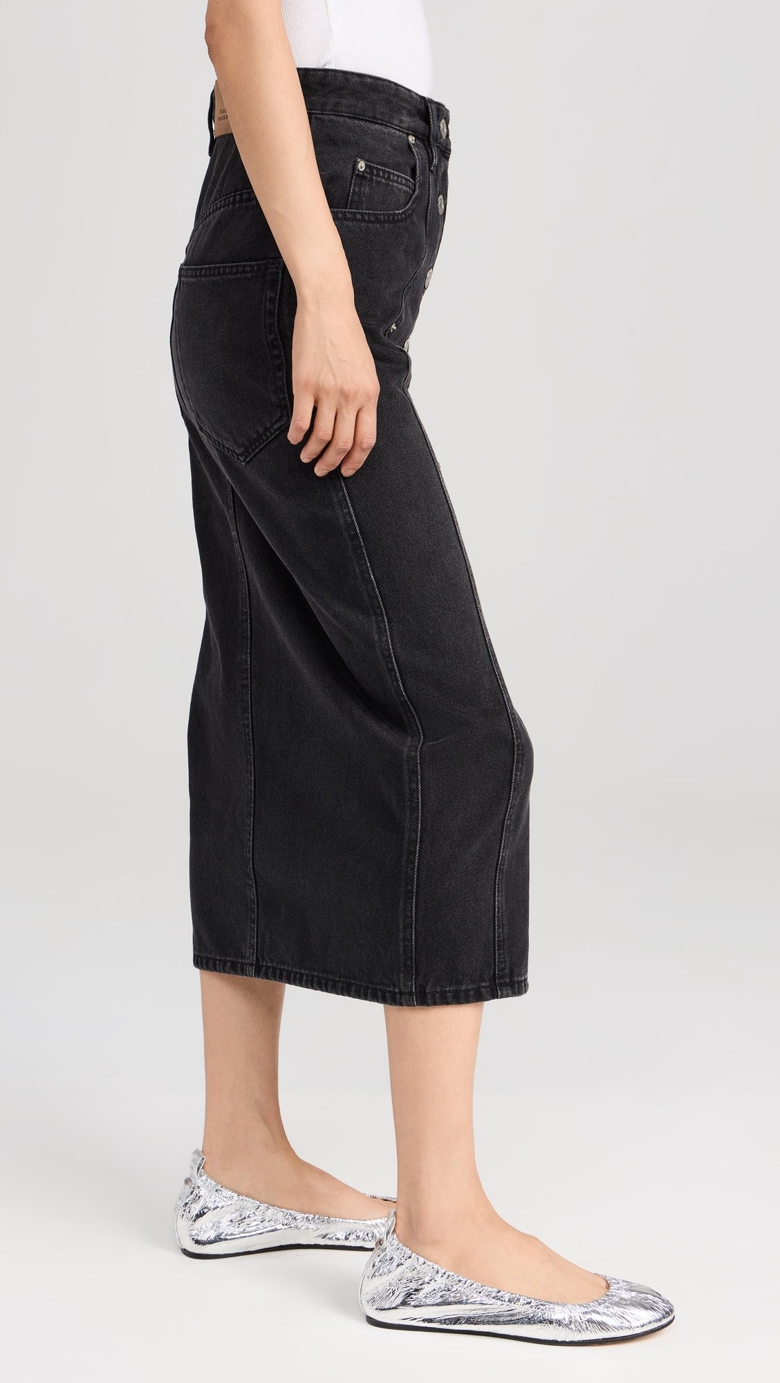 Vandy Skirt in Faded Black