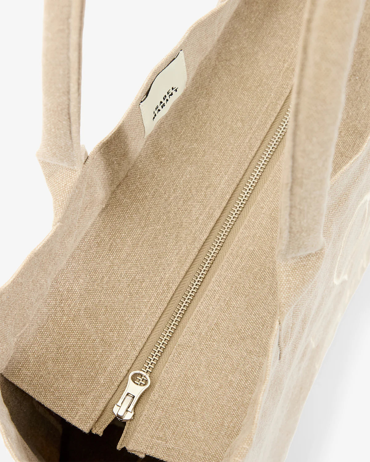 Yenky Zipped Bag in Beige