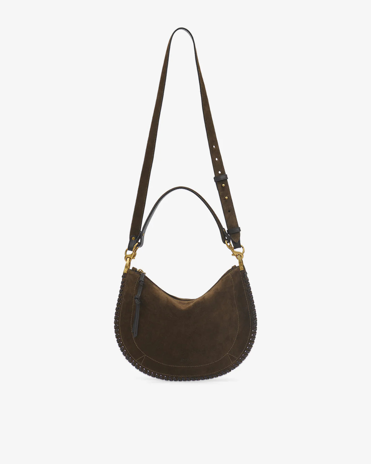 Oskan Soft Zip Bag in Bronze