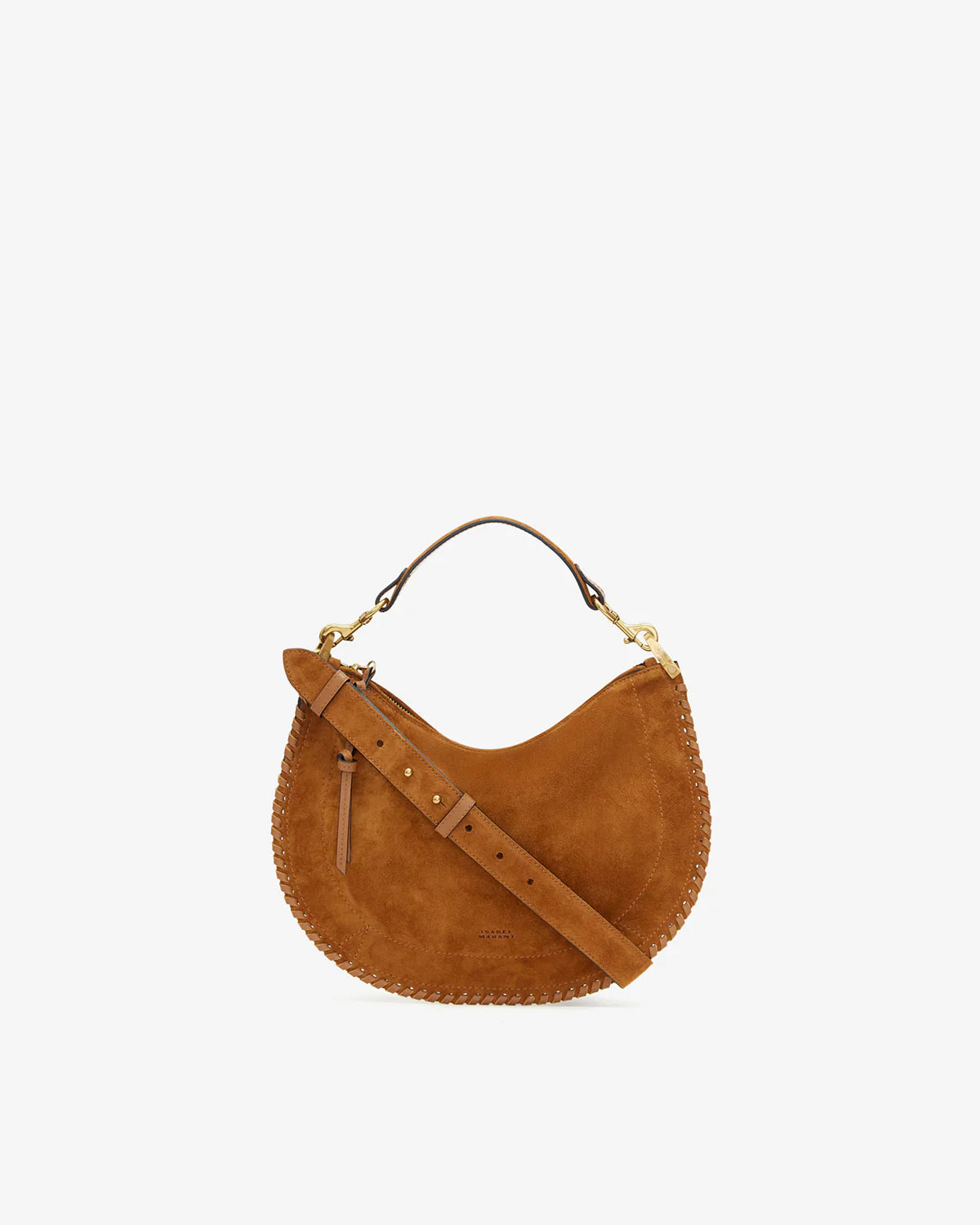 Oskan Soft Zip Bag in Cognac