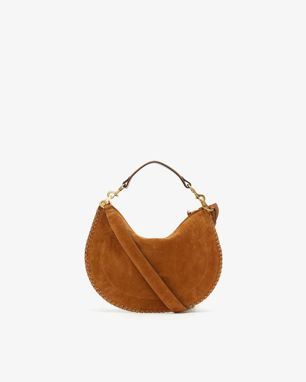 Oskan Soft Zip Bag in Cognac