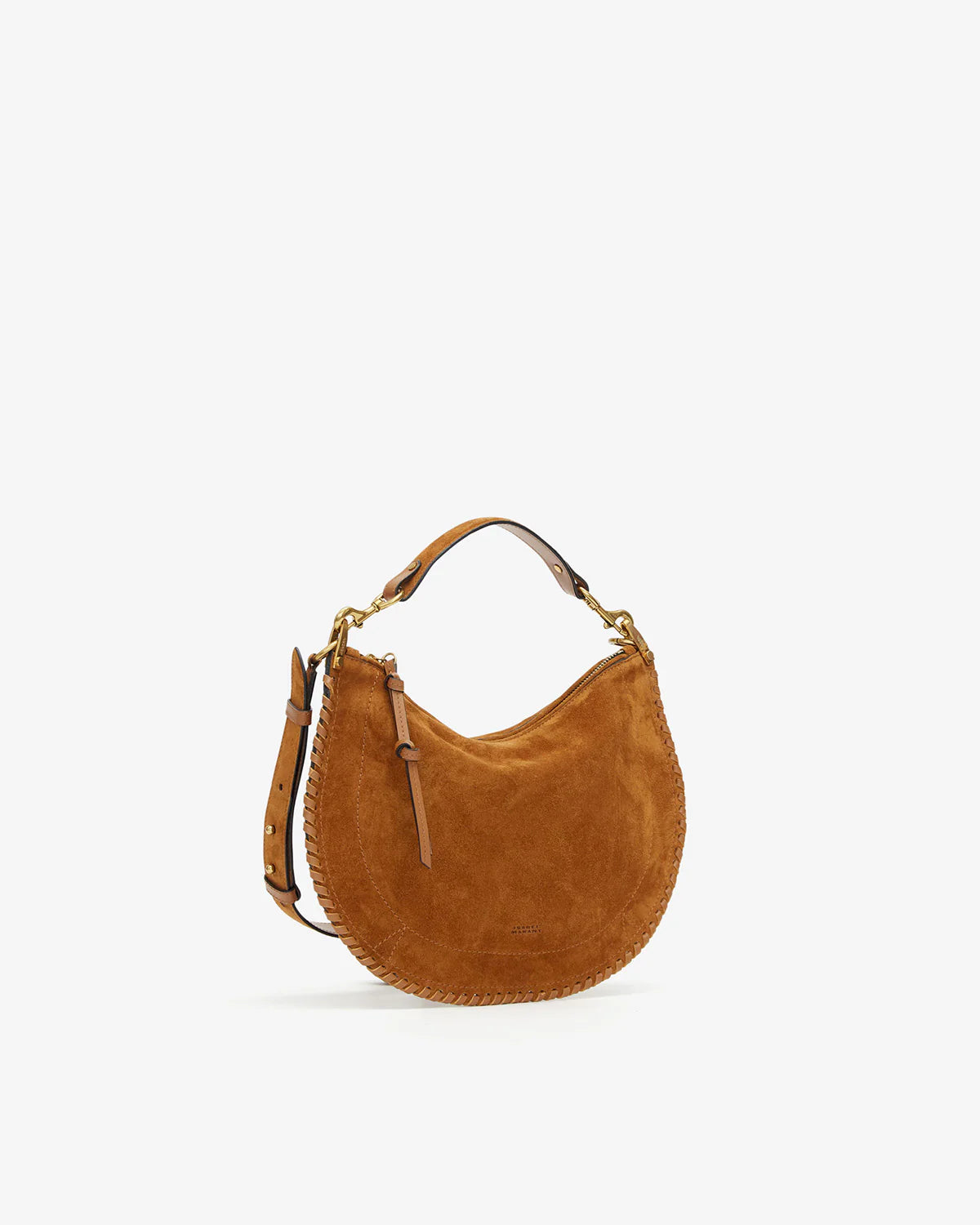 Oskan Soft Zip Bag in Cognac