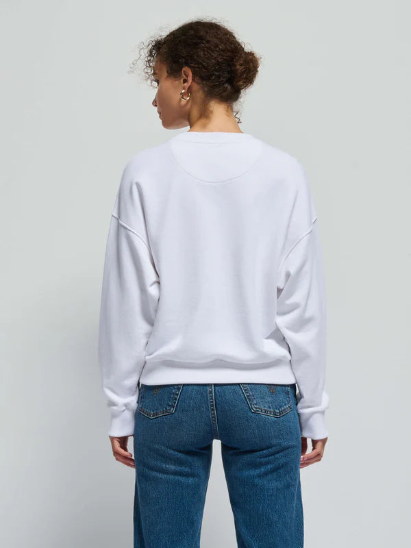 Jovie Sweatshirt in White