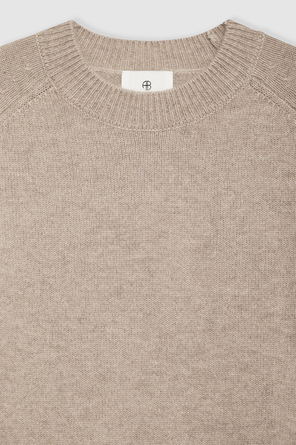 Jackson Sweater in Brown Cashmere