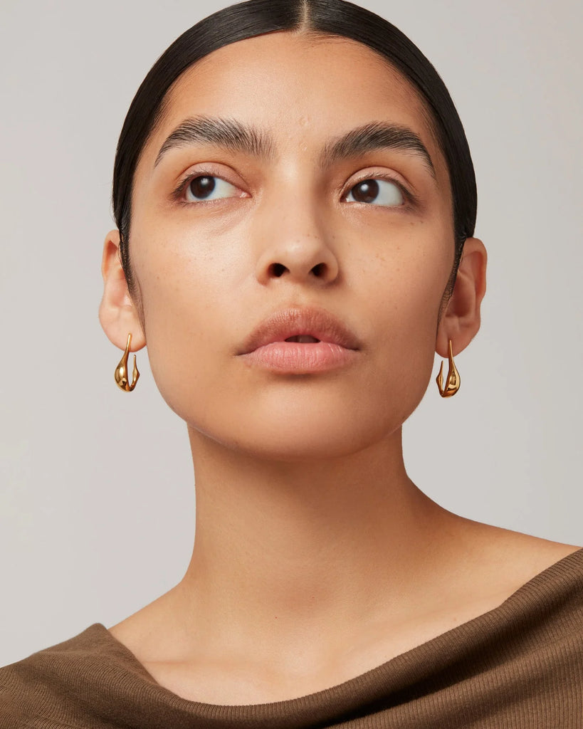 Colette Hoops Small in Gold