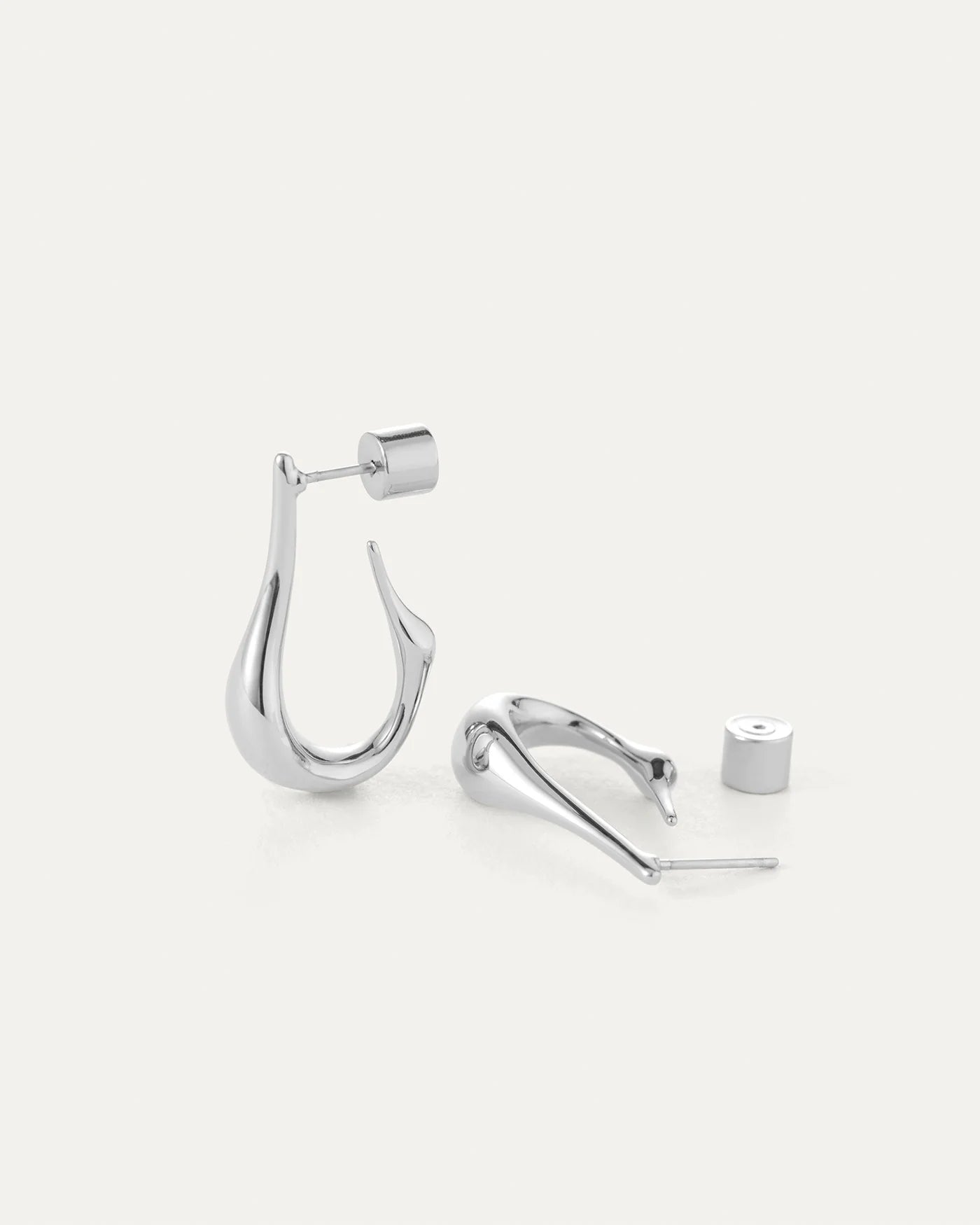 Colette Hoops Small in Silver