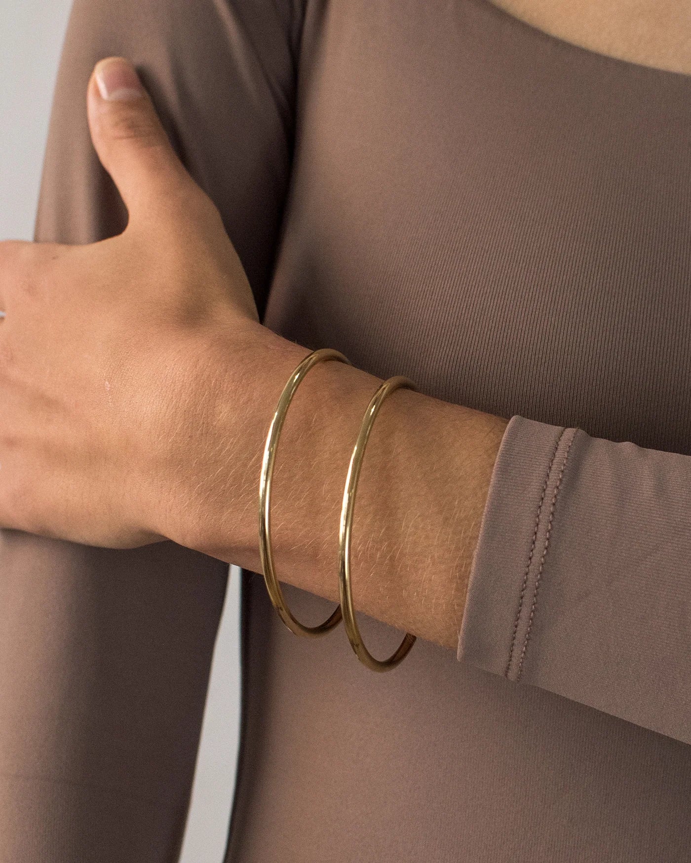 Dane Bangle Set in Gold