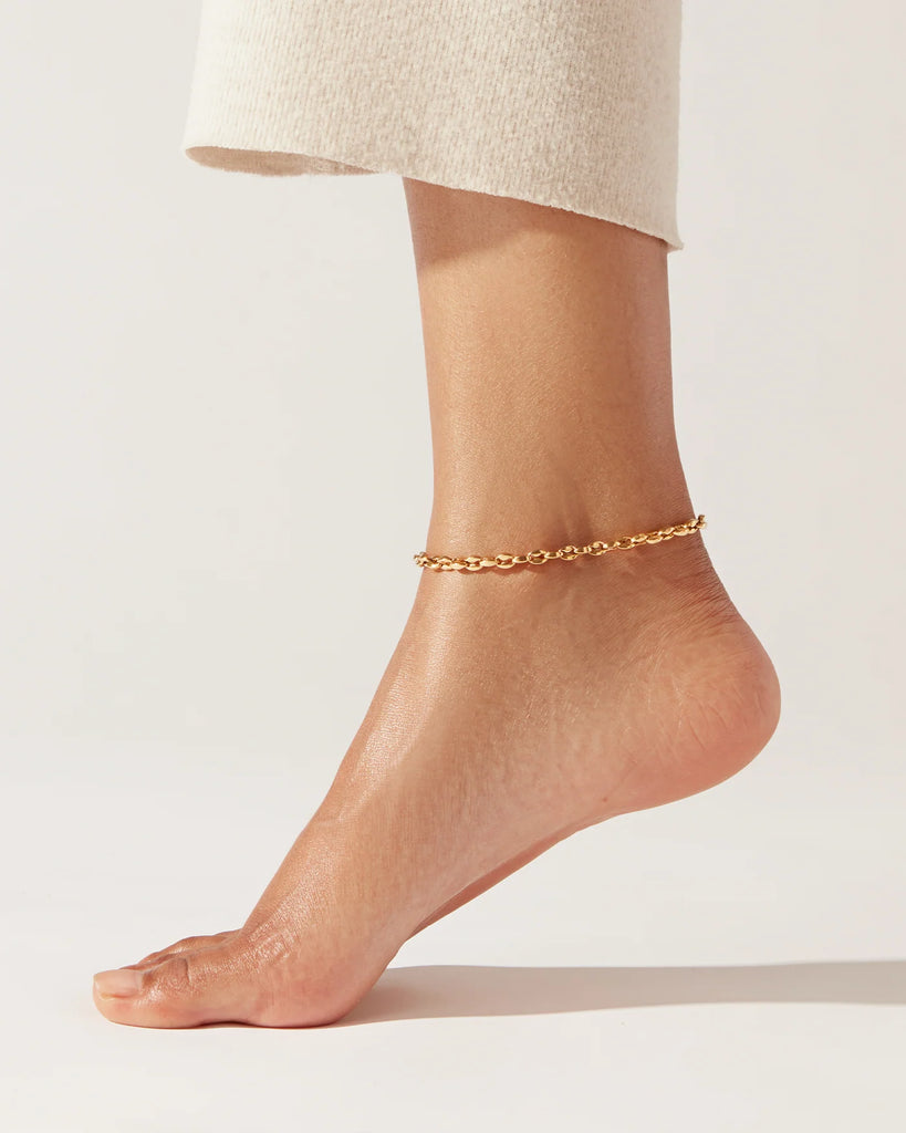 Dhani Anklet in Gold