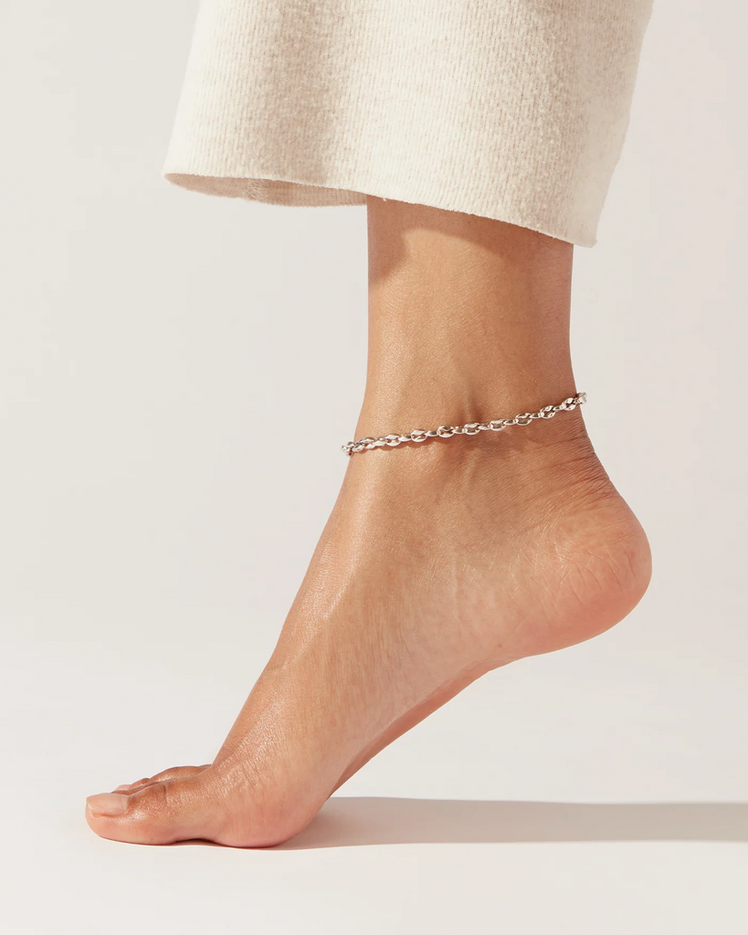 Dhani Anklet in Silver