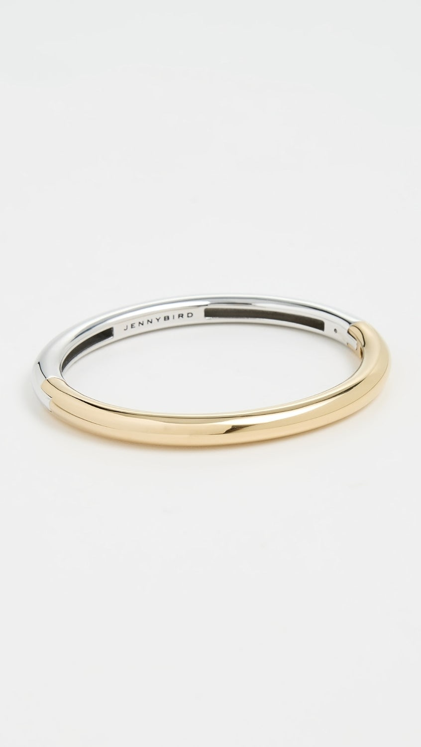 Gia Bangle in Two Tone