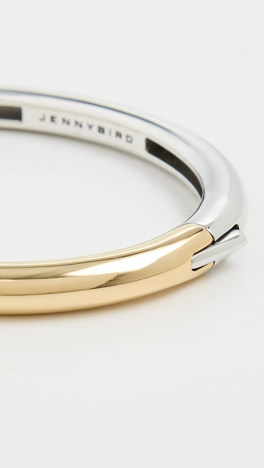 Gia Bangle in Two Tone