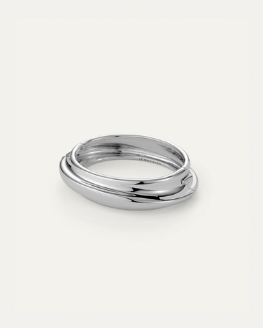 Lennon Bangle in Silver