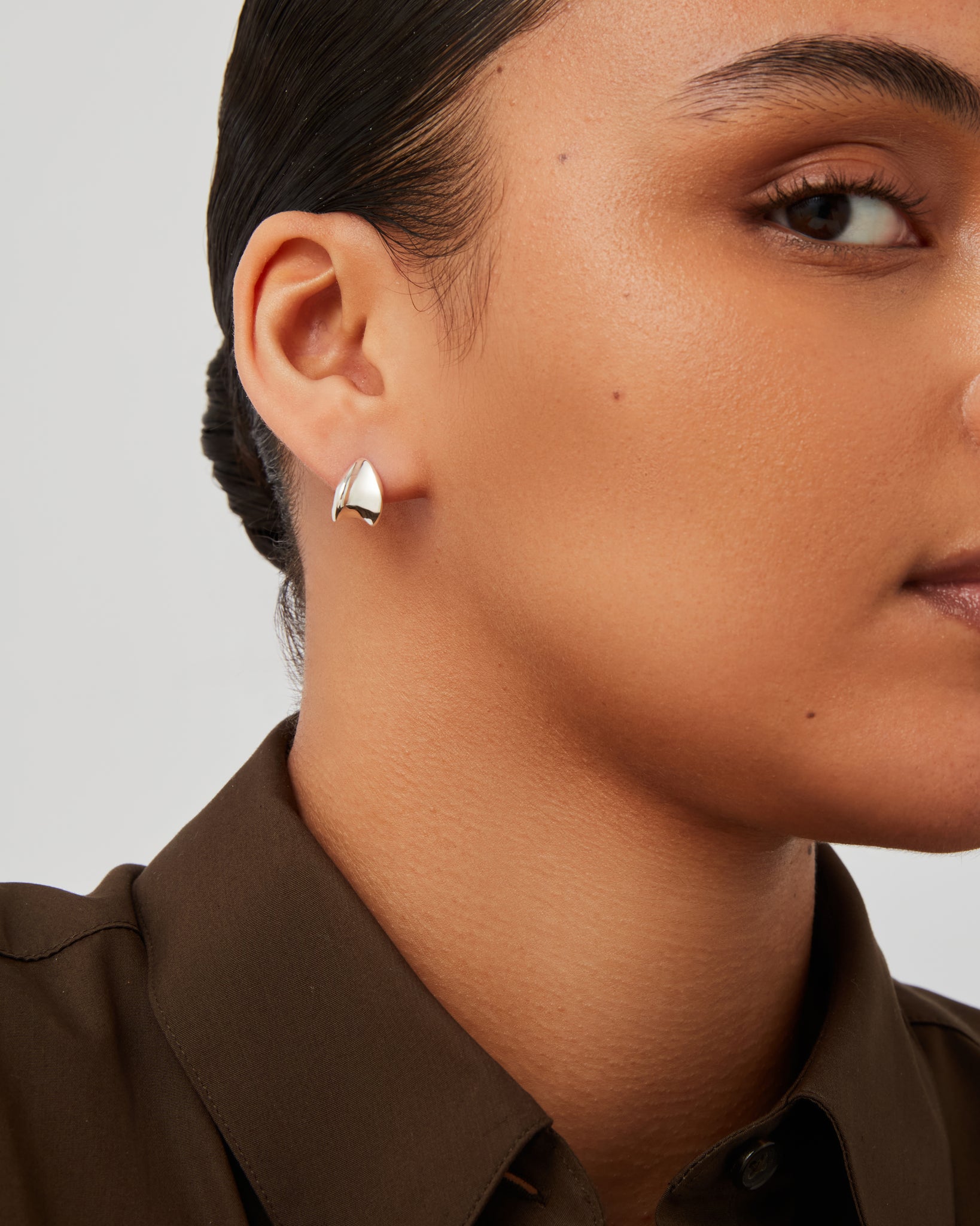 Mini Paige Puffs in Gold