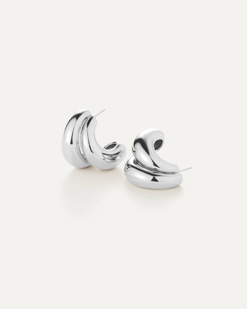 Orla Earrings in Silver