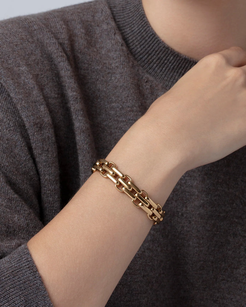 Slim Penelope Bracelet in Gold