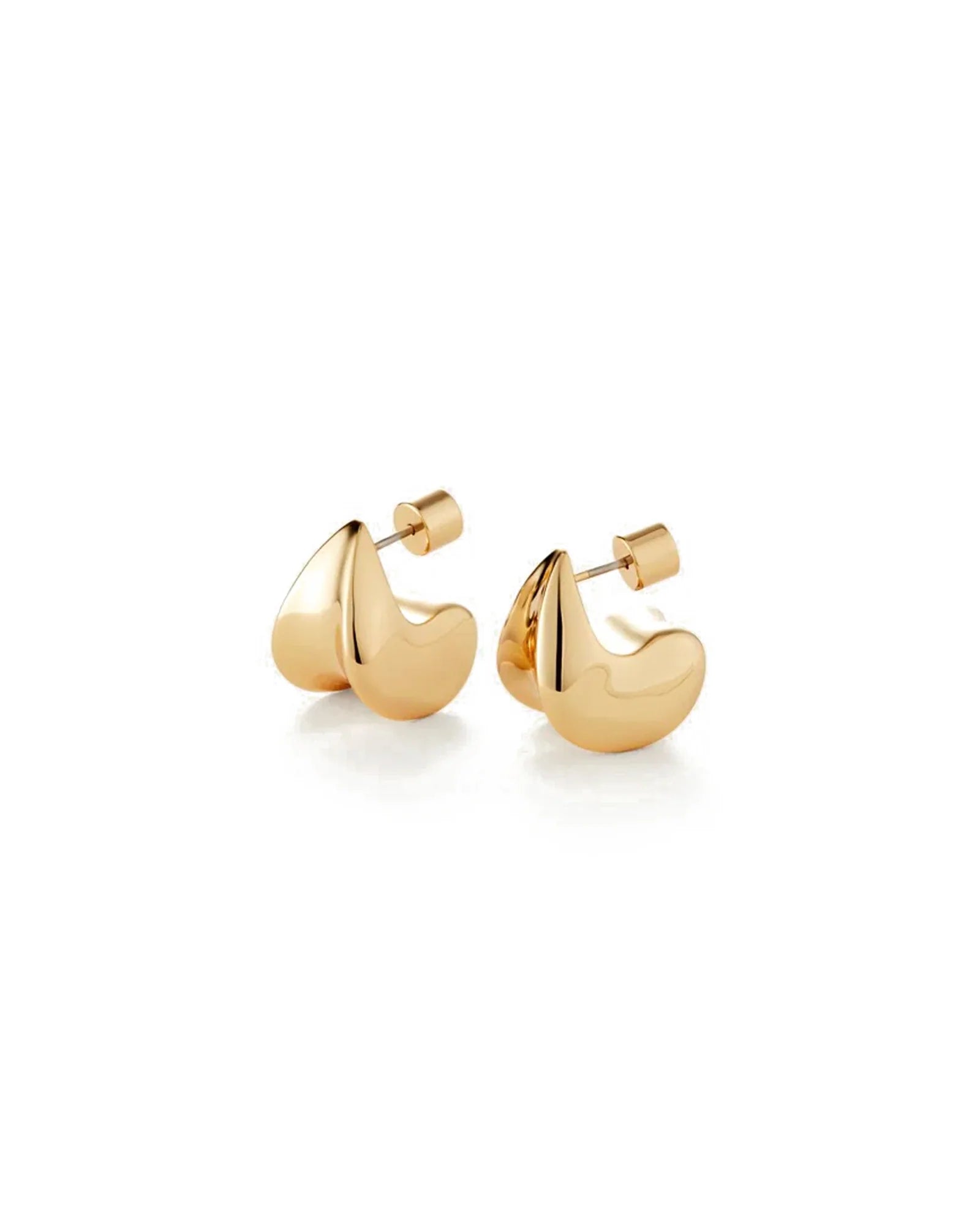 Small Paige Puffs in Gold