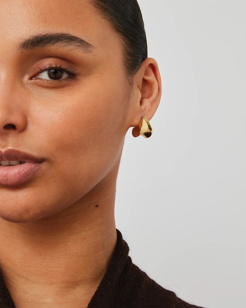 Small Paige Puffs in Gold