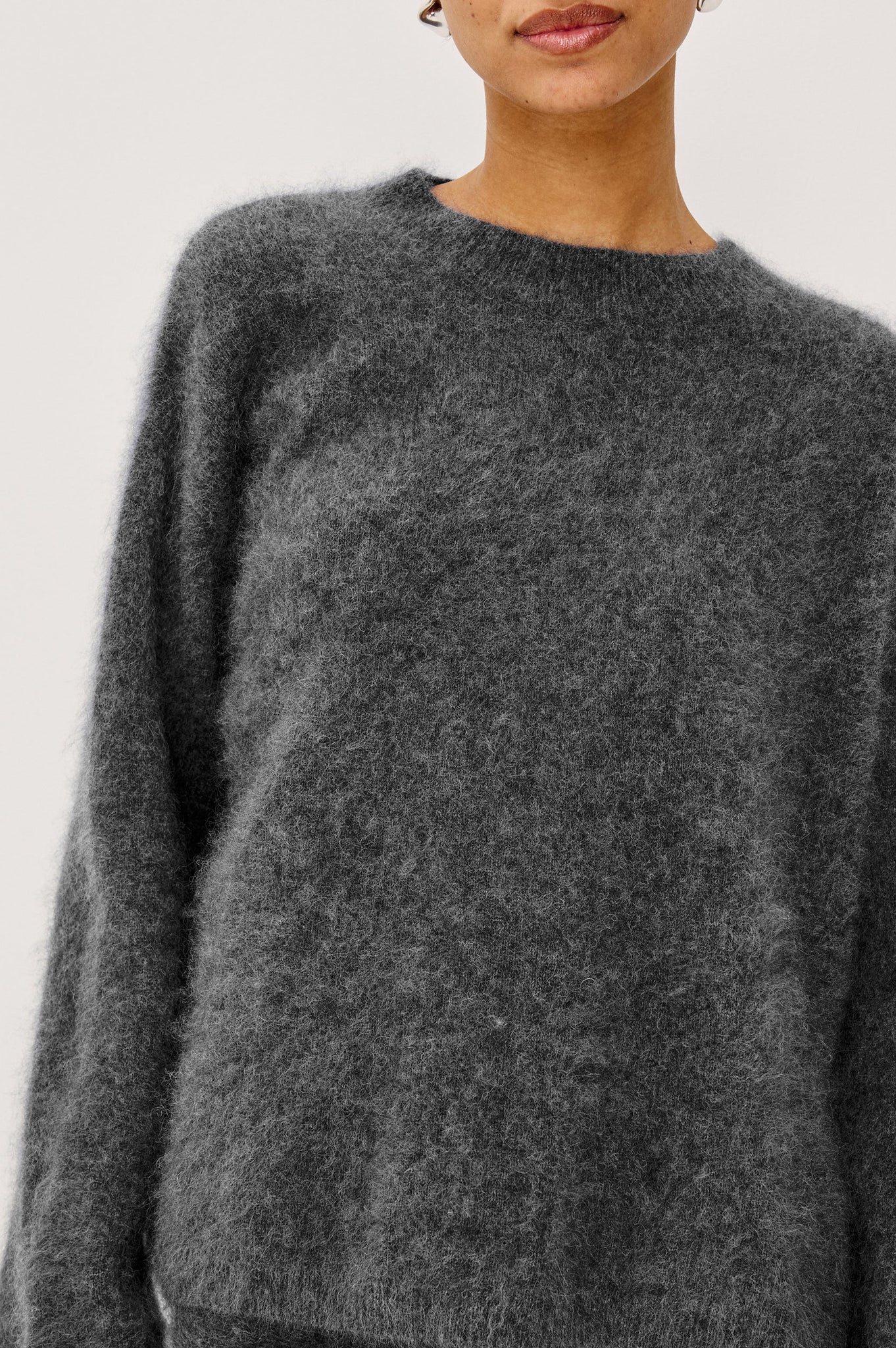 Joel Sweater in Charcoal