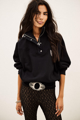 Jossy Sweatshirt. Black