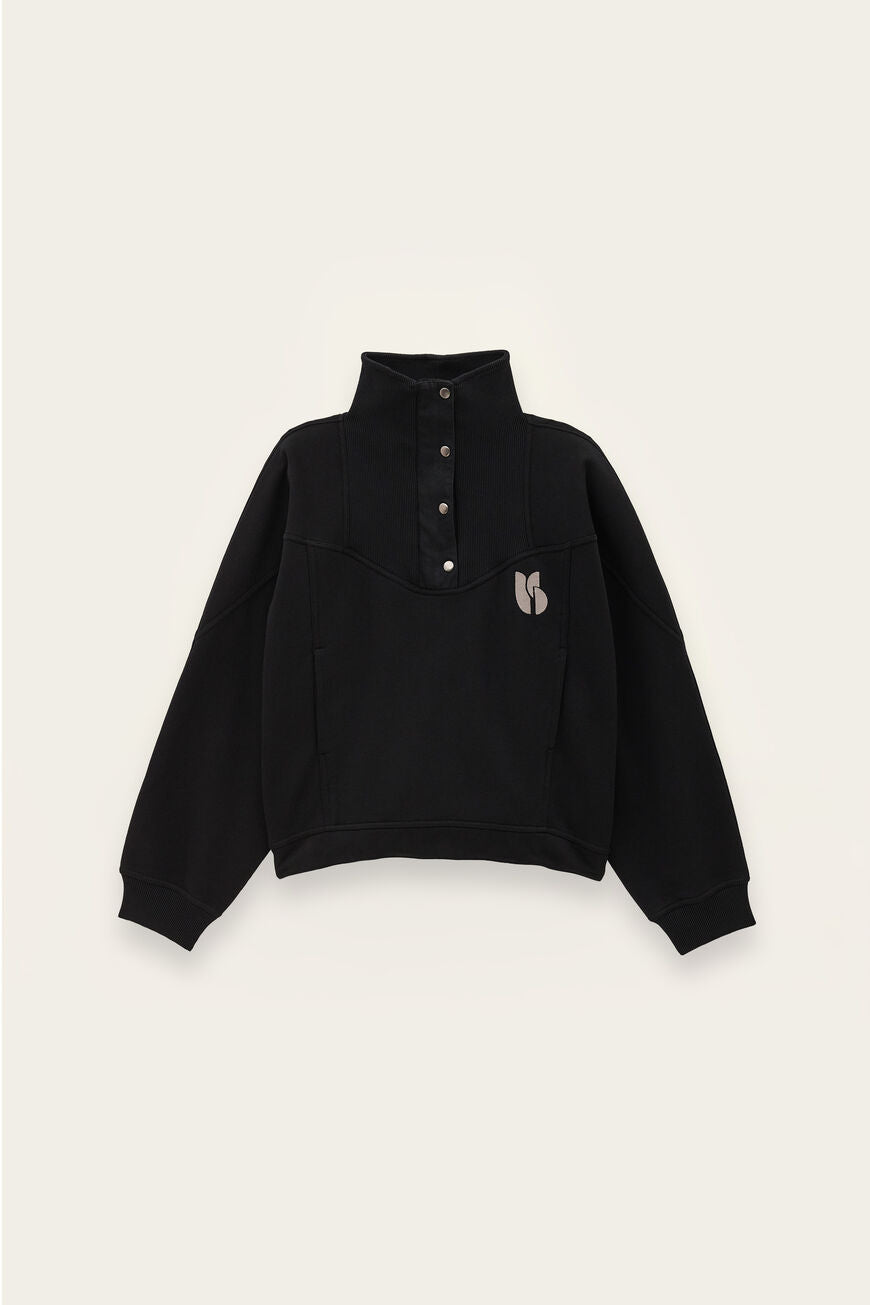 Jossy Sweatshirt. Black