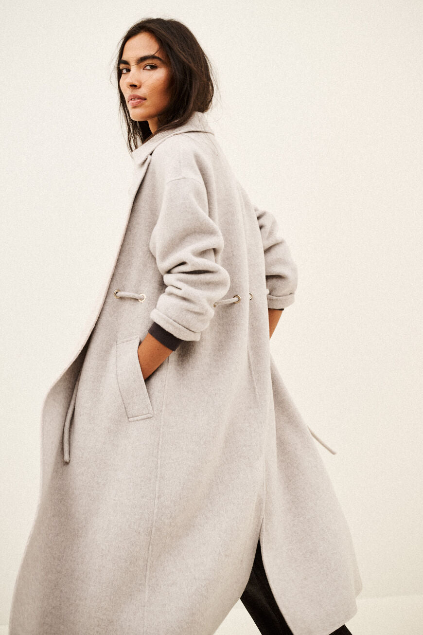 Kate Coat. Greige