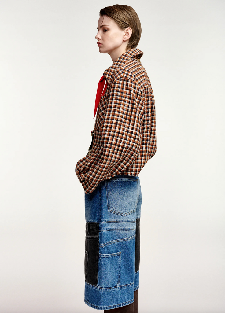 Kitten Rounded Sleeve Jacket in Brown Sugar